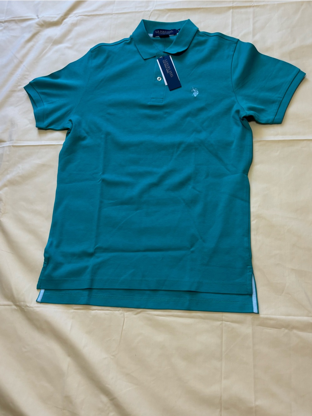 U.S. Polo Assn. Teal Green Men's Polo Shirt